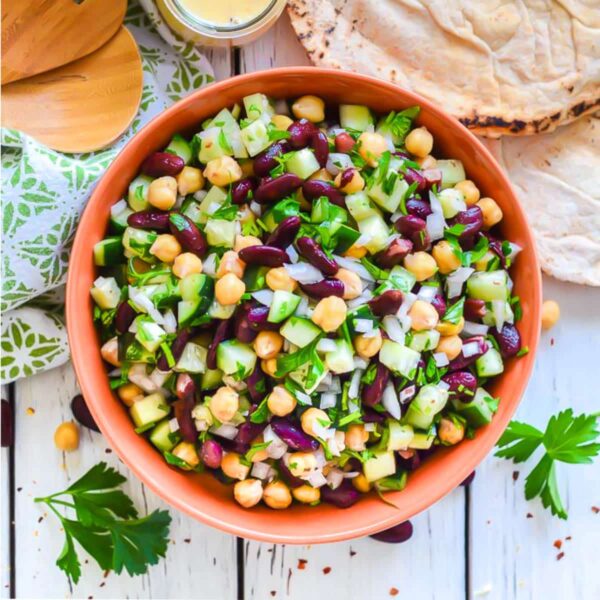 Kidney Beans Crunch Salad